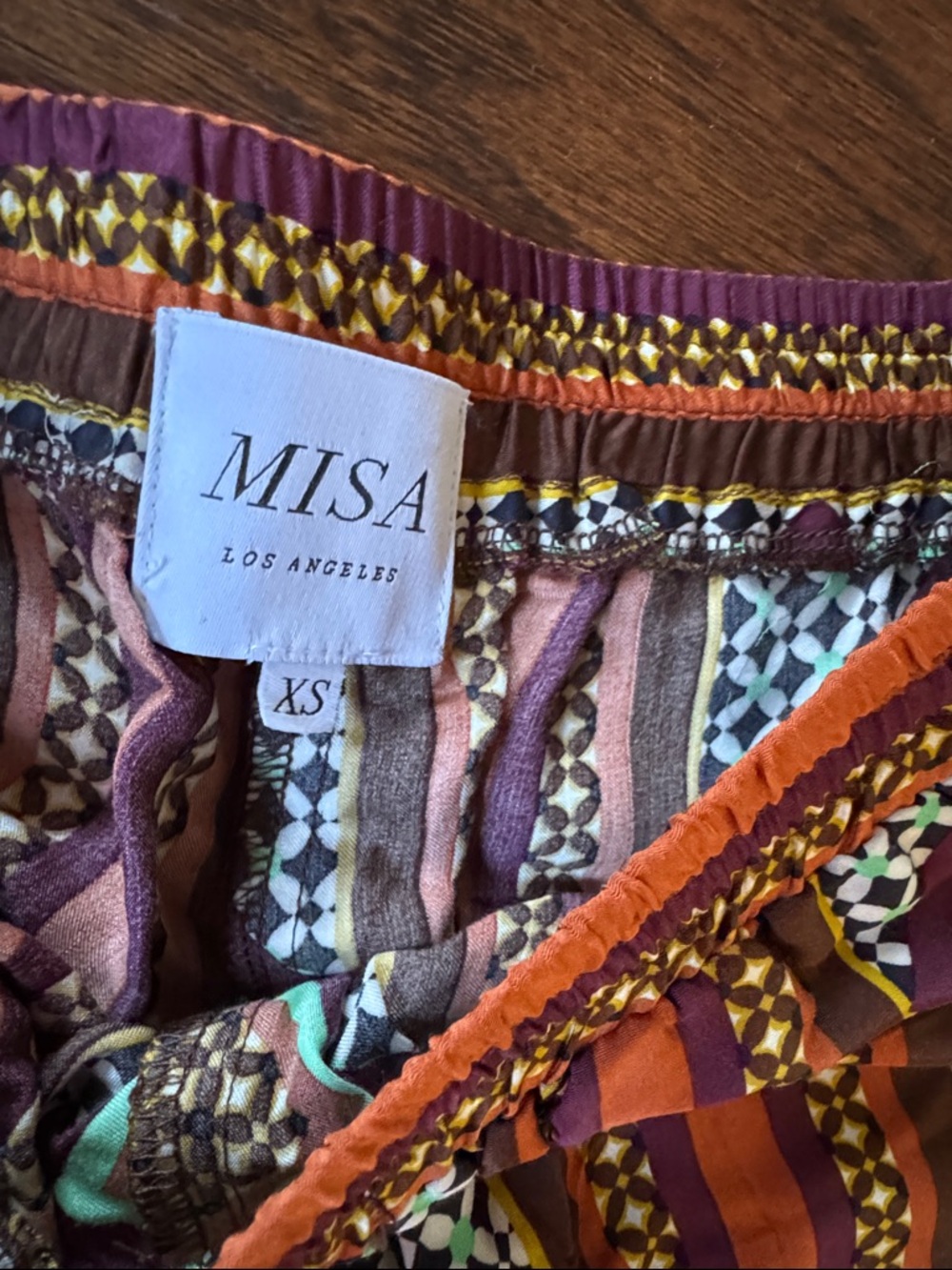 MISA Printed Elam Short - Multi Color - Picture 3 of 4